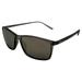 Epoch Eyewear Murphy Sports Polarized Sunglasses Motorcycle Riding Glasses Gray Frame w/Champagne Mirror Lens