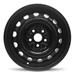 New 16x6.5 inch Wheel for Volkswagen Jetta (05-18) Black Painted Steel Rim