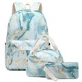 Teen Girls School Backpack Kids Bookbag Set with Lunch Box Pencil Case Travel Laptop Backpack