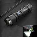 Uorcsa LED Flashlight 1000 Lumens Super Bright Flashlight Rechargeable Flashlight With 4 Modes Powerful Handheld Flashlight Black