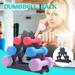 Dumbbell Rack 3 Tier Compact Dumbbell Rack Stand Weight Rack for Dumbbells for Home Gym Workout (Dumbbells not included) Black
