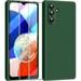 ã€�3 in 1 for Samsung Galaxy A14 5G case with 2 Pack Screen Protector Camera Protectionï¼ŒLiquid Silicone Slim Shockproof Protective Phone Case 6.6 inch [Microfiber Lining] (Alpine Green)