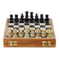 Intellectual Challenge,'Hand Crafted Soapstone Chess Set'