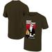 Men's Ripple Junction Olive Brown The Office Holiday Graphic T-Shirt