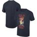 Men's Ripple Junction Heather Navy Bob's Burgers Bells Holiday Graphic T-Shirt