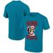 Men's Ripple Junction Turquoise Bob's Burgers Mistletoe Holiday Graphic T-Shirt