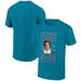 Men's Ripple Junction Turquoise Elf I'm Actually Human Holiday Graphic T-Shirt