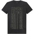 Armani Jeans Men's Graphic Print T-shirt Charcoal M