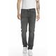 Straight-Jeans REPLAY "GROVER" Gr. 31, Länge 34, grau (dark grey bf32) Herren Jeans Straight Fit