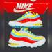 Nike Shoes | Nike Air Max 95 Gs 'White Blue Fury Opti Yellow' | Color: White/Yellow | Size: 4