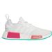 Adidas Shoes | Adidas Nmd_r1 "Ftwr White/Hi-Res Green/Real Magenta" Women's Shoe | Color: Green/Pink | Size: 9.5