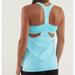 Lululemon Athletica Tops | Lululemon Turbo Tonka Stripe Blue Angel Tank Top | Color: Blue | Size: 4