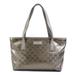 Gucci Bags | Gucci Shoulder Bag Tote Gg Implement Pvc/Leather Metallic Khaki Ladies 211138 | Color: Gold | Size: Os