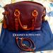 Dooney & Bourke Bags | Burgundy With A Scotch Brown Leather Satchel | Color: Red | Size: Os