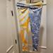 Free People Pants & Jumpsuits | Free People Multicolor Capri Yoga Pants Size Medium | Color: Blue/Orange | Size: M