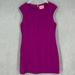 Kate Spade Dresses | Kate Spade New York Plum Sleeveless Wool Blend Stretch Midi Dress Women Size 10 | Color: Purple | Size: 10