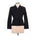 Ann Taylor LOFT Silk Blazer Jacket: Black Jackets & Outerwear - Women's Size 8 Petite
