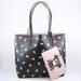 Kate Spade Bags | Kate Spade Reversible Tote Bag Black/Pink Leather Women | Color: Black/Pink | Size: H:12.6 X W:18.5 X D:6.3inch