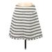 Draper James Casual Skirt: White Stripes Bottoms - Women's Size 6