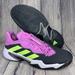 Adidas Shoes | Adidas Barricade Carbon/Pulse Lilac/Green Tennis Pickleball M 10.5 Gy1447 | Color: Black/Purple | Size: 10.5