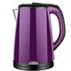 Nbmnn Stainless Steel Electric Kettle,Rapid Boil Jug Kettle Cordless Electric Kettle Variable Temperature Electric Kettle 2,3 L 1500-2000W Boil-Dry Protection Energy Efficient Bpa-Free,Purple,One