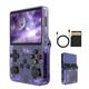 Nuziku R36S Handheld Game Console, Hand Held Game Consoles with Open Source Linux System,128G TF Card,10000 Games,3.5-inch IPS Screen Handheld Emulator Console Support Several Emulators