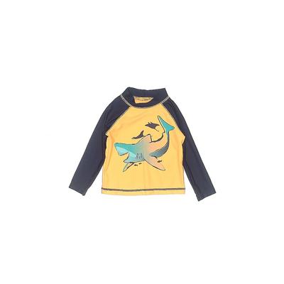 Carter's Rash Guard: Yellow Sporting & Activewear - Size 18 Month