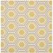 White/Yellow Square 8' Area Rug - Corrigan Studio® Robby Geometric Handwoven Wool Yellow/Beige Area Rug Wool | Wayfair