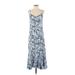 Thakoon Collective Casual Dress - Slip dress: Blue Dresses - Women's Size 2