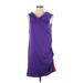 Catherine Malandrino Cocktail Dress: Purple Dresses - Women's Size 4