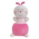 Luminou luciole rose peluche lumineuse naturelle fonctionne sans pile 30 cm