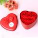 Hxoliqit Wedding Heart Body Gift Rose Scented Flower 6Pcs Decoration Bath Petal Soap Home Decor Holiday Gift House Decoration Artificial Flower(Red) for Home Decor