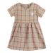 EHQJNJ Baby Girl Outfit Sets 3-6 Months Toddler Kids Baby Girls Summer Casual Short Sleeves Striped Plaid Party Princess Dress Clothes Khaki Camouflage For Teen Girls 14-16 Hot