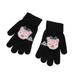 Bjutir Kids Winter Gloves Toddler Soft Cartoon Deer Gloves Kids Baby Boys Girls Winter Warm Knit Mittens