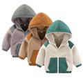Godderr Kids Boys Girls Hoodies Winter Coat for Toddler Baby Newborn Fleece Jacket Outerwear Warm Zip Comfortable Thickened Outerwear for 9M-7Y