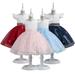 CSCHome 3-10Y Little Big Girls Embroidery Ball Gown Pretty Lace Dress for Graduation Party Dress for Toddler Kids