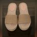 J. Crew Shoes | Brand New J Crew Women’s Straw Rope Bottom Slippers | Color: Tan | Size: 9