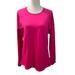 Nike Tops | Nike Pro Dri Fit Women’s Base Layer Fleece Lined Compression Thumb Holes L/S Xl | Color: Pink | Size: Xl