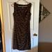 Ralph Lauren Dresses | Everything $5 Sale Ralph Lauren Midi Cheetah Dress | Color: Black/Brown | Size: 8
