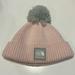 The North Face Accessories | Knotty Face Baby Pom Hat Pink | Color: Gray/Pink | Size: Osbb