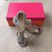 Kate Spade Shoes | Lovely Silver Metallic Kate Spade Ny Heels - Sz 7.5 | Color: Silver | Size: 7.5