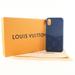 Louis Vuitton Bags | Louis Vuitton M30273 Taigalama Iphone X/Xs Smartphone Case Blue Leather Unisex | Color: Blue | Size: H:5.6 X W:2.8inch