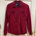 American Eagle Outfitters Shirts | American Eagle Outfitters | Vintage Fit Men's Xs Button Down | Color: Black/Red | Size: Xs