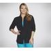 Skechers Women's CALI WEAR Button Down Shirt | Size 3XL | Black | Cotton