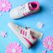 Adidas Shoes | Adidas Forum Low 1 Size 10 Kids Happiest New Year Ever To You Nib | Color: Pink/White | Size: 10g