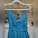 Free People Dresses | Free People Lace Maxi Dress | Color: Blue/Green | Size: M