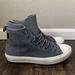 Converse Shoes | Converse Chuck Taylor All Star Waterproof High Top Gray Gum Shoes - 8 M / 10 W | Color: Gray | Size: 10