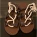 J. Crew Shoes | Brand New J Crew Women’s Sandals | Color: Brown/White | Size: 9