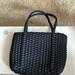 Nine West Bags | Nine West Accessories Basketweave Handbag Small Navy Blue | Color: Blue | Size: Os