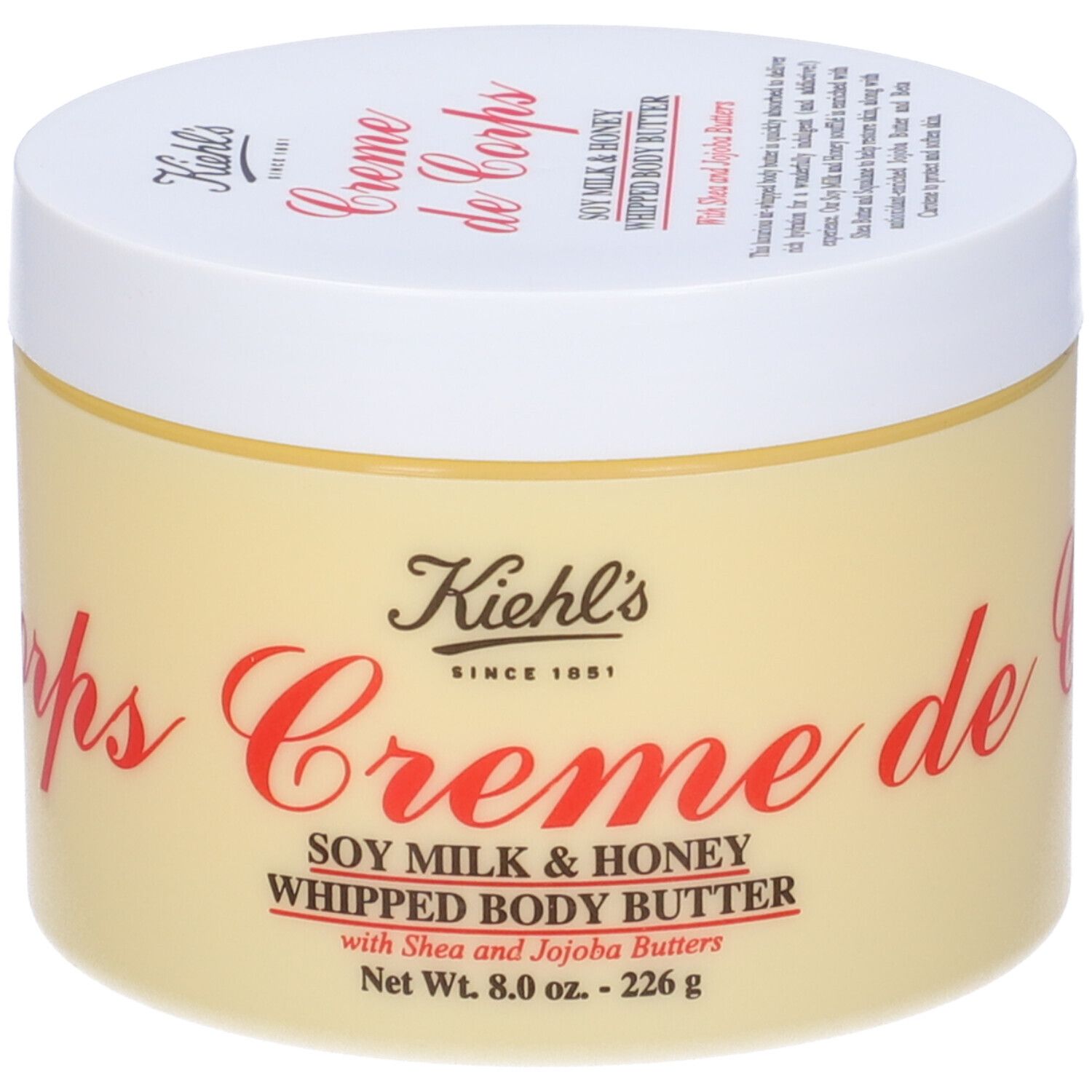 Kiehl´s Creme de Corps Soy Milk & Honey Whipped Body Butter Crema Corp